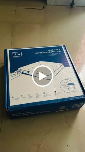 Customer video review of Flo Aloe Vera Gel Infused Waterproof Mattress Protector