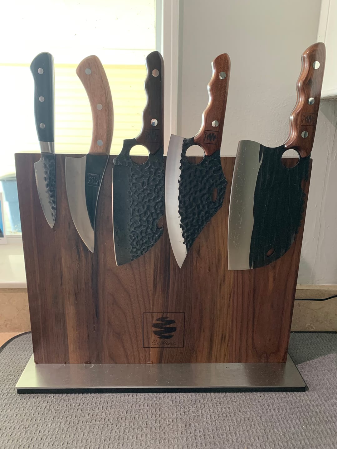 Customer photo review of 5" Fixed Blade