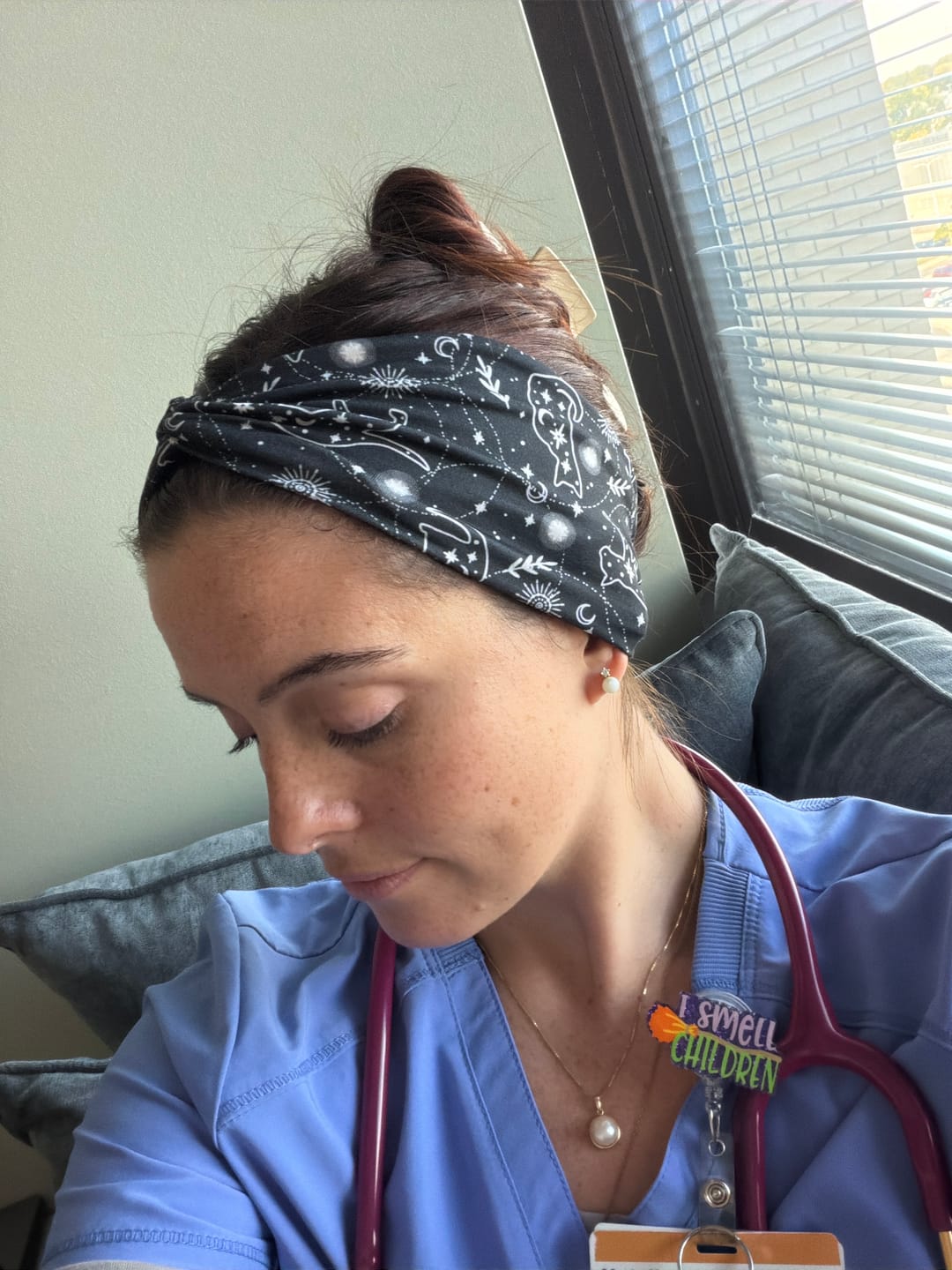 Customer photo review of Twistband - Celestial Cats
