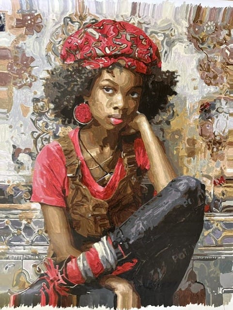 Customer photo review of Artistic Influence (Paint by Numbers)