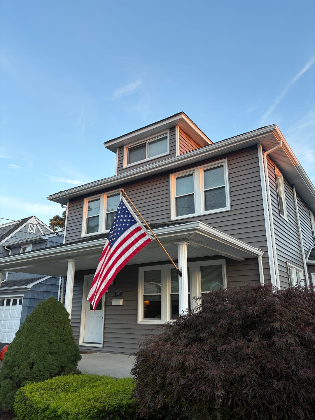Customer photo review of 3' x 5' American Flag Set