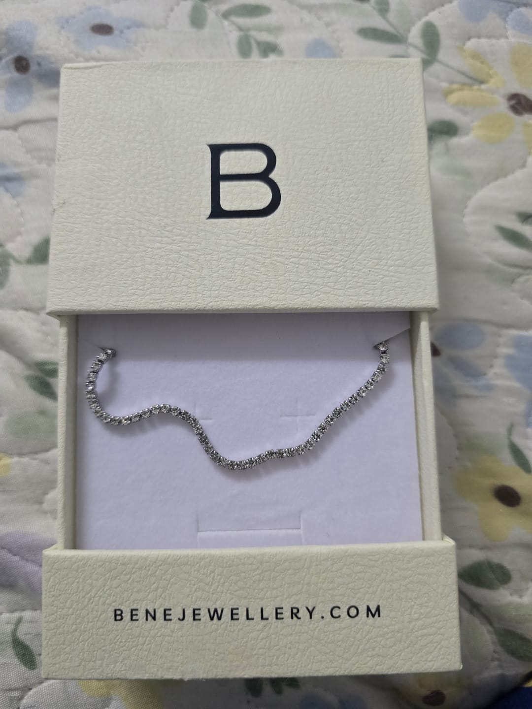 Customer photo review of Ella Tennis Bracelet