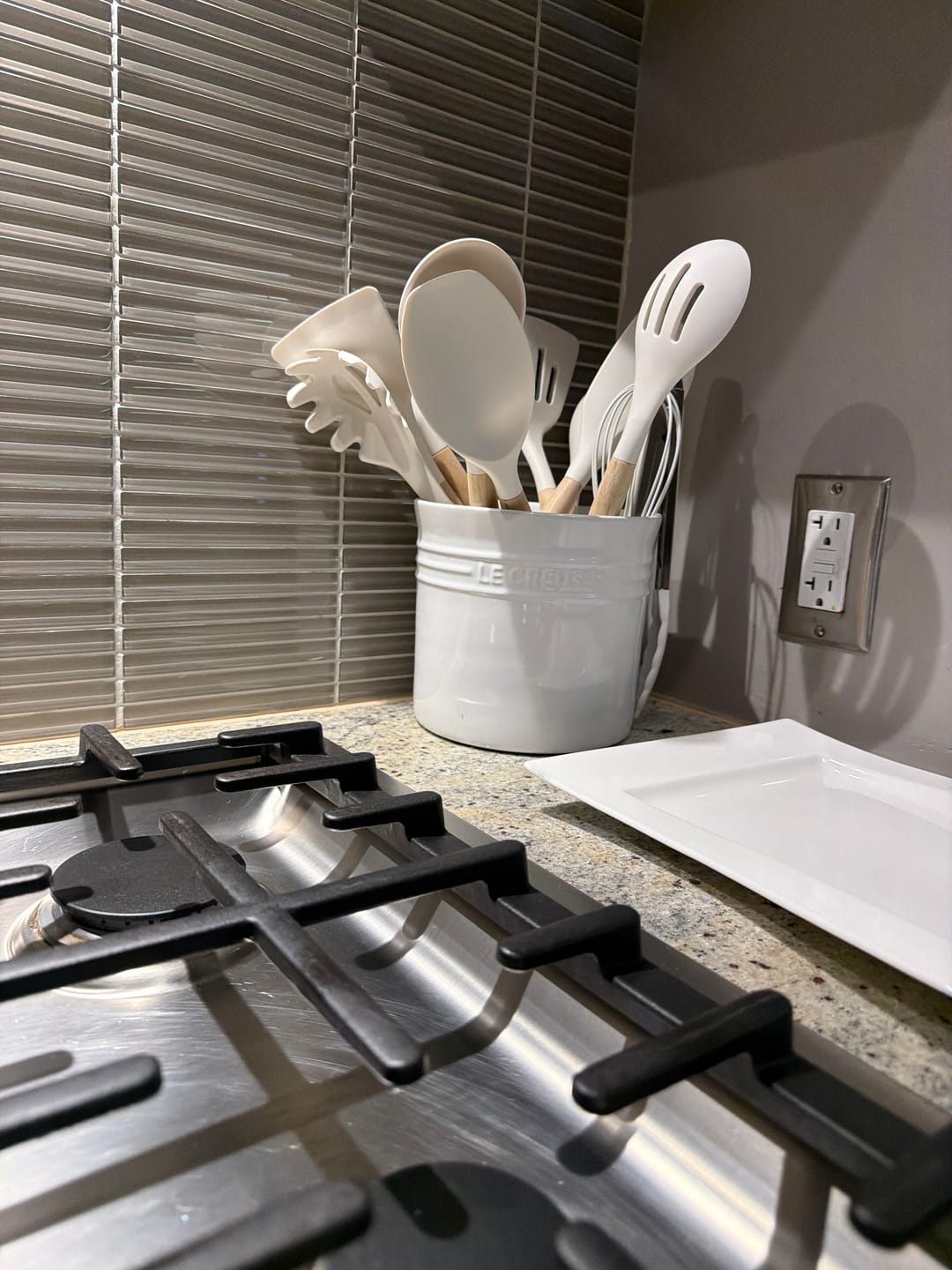 Customer photo review of Silicone Utensils Set