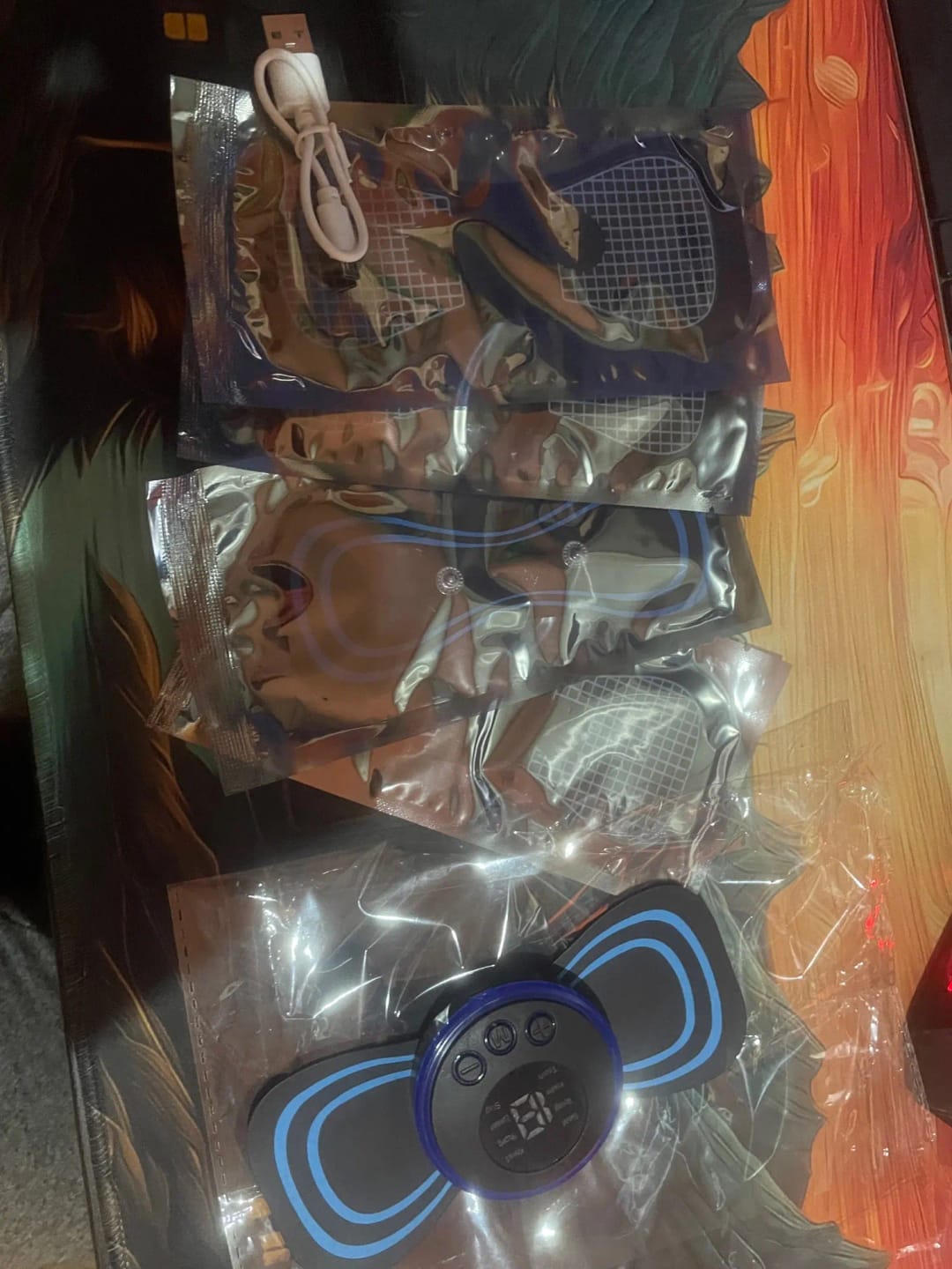 Customer photo review of RelaxWave EMS Neck & Back Massager