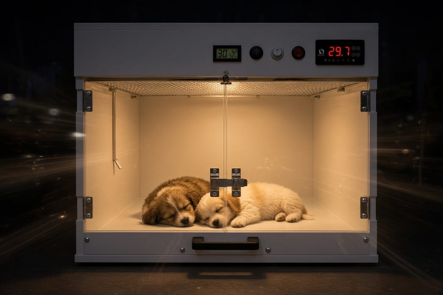 Customer photo review of Kiba Nest Warm-Air Nursery