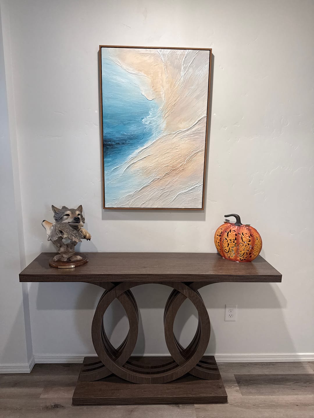 Customer photo review of Plaster Art Texture Painting #SG422