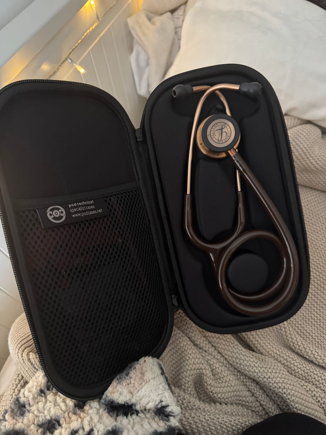 Customer photo review of Pod Technical Classicpod Micro Stethoscope Case for Littmann Classic Stethoscopes - Carbon