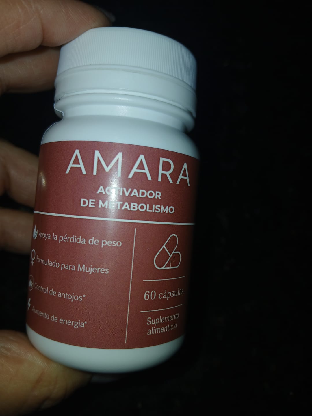Customer photo review of CÁPSULAS ADELGAZANTES MENOPAUSIA: Recupera tu figura y energía