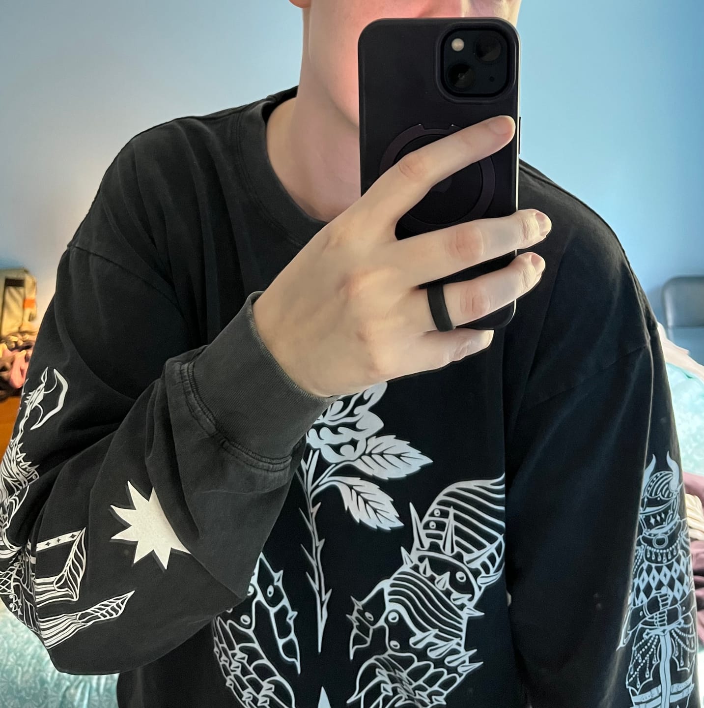 Customer photo review of Arma Mitis Oversized Long Sleeve