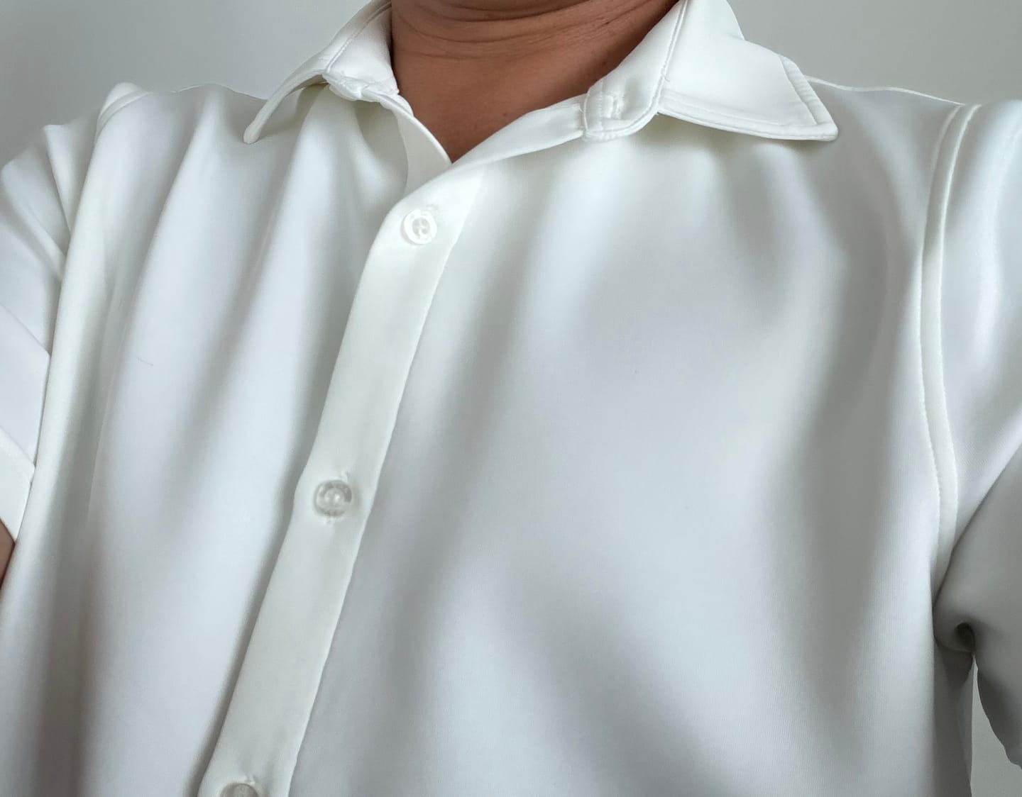 Customer photo review of Infinity Button Up