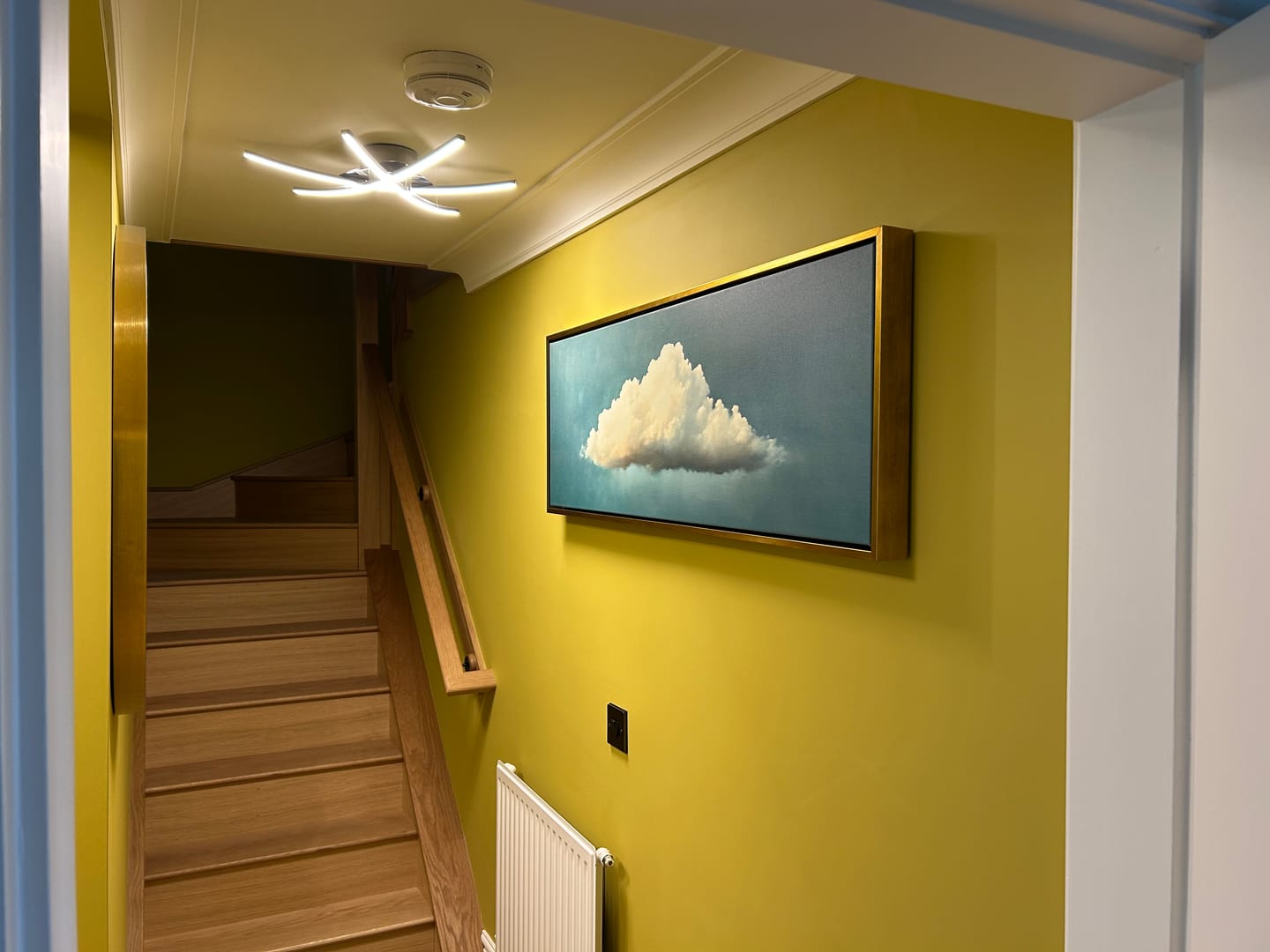Customer photo review of Vintage Cloud No4 Print
