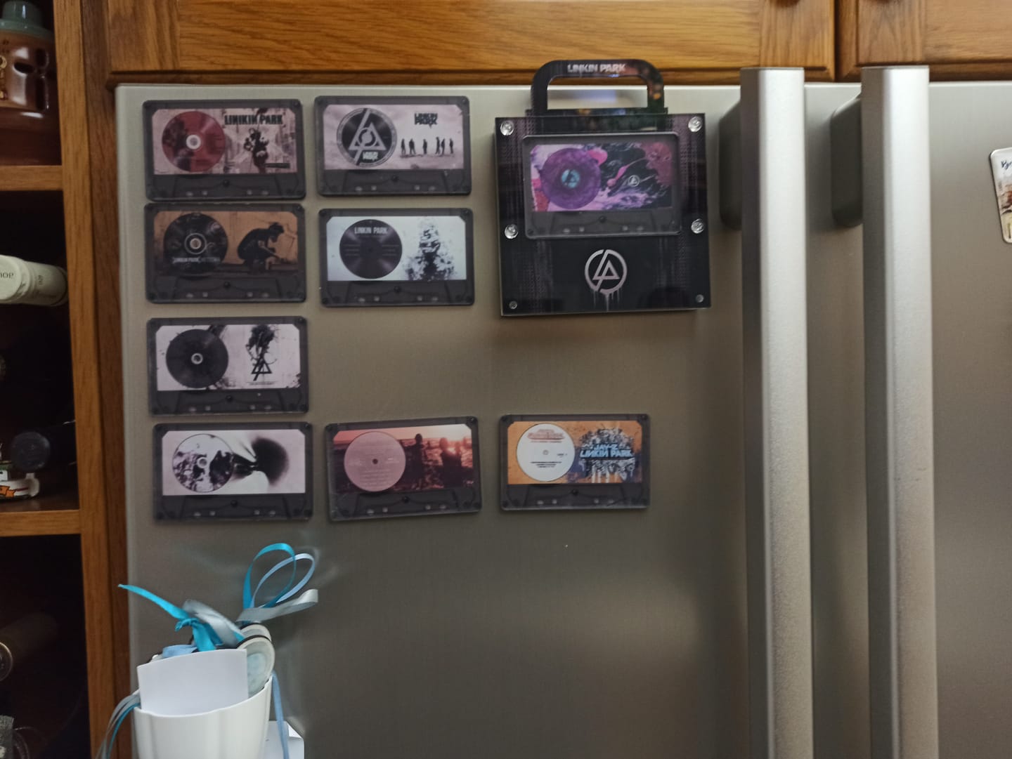 Customer photo review of Linkique NFC Fridge Magnet