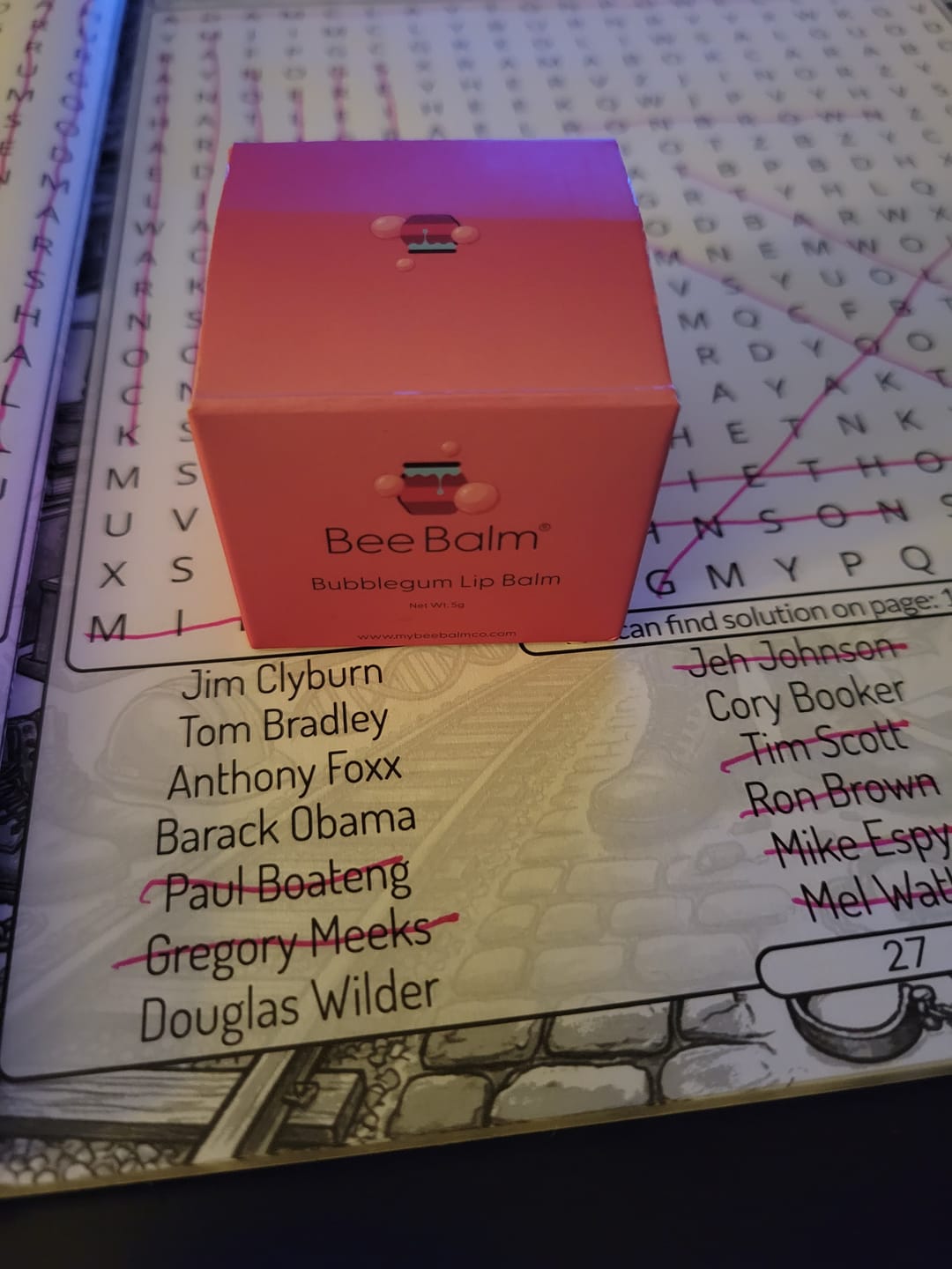 Customer photo review of Bubblegum - Limited Edition