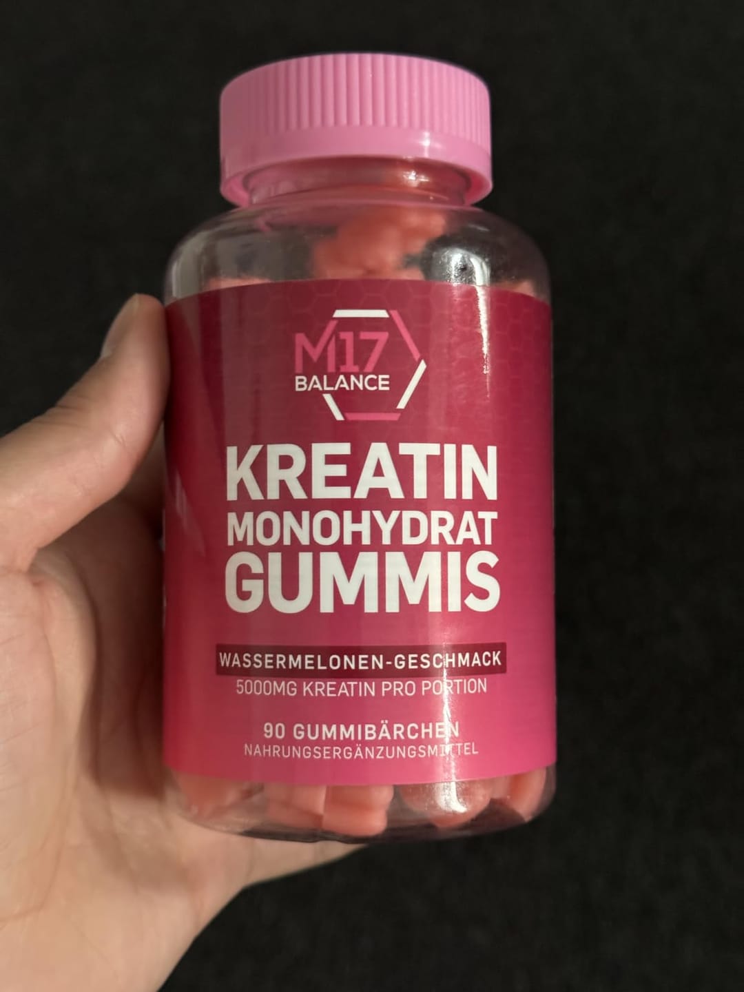 Customer photo review of Creatine Gummies – Watermelon