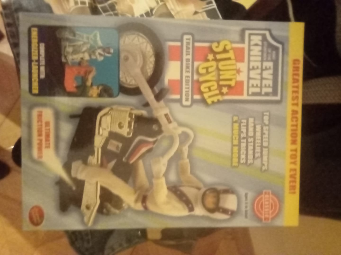 Customer photo review of Evel Knievel Stunt Cycle - Trail Bike Edition