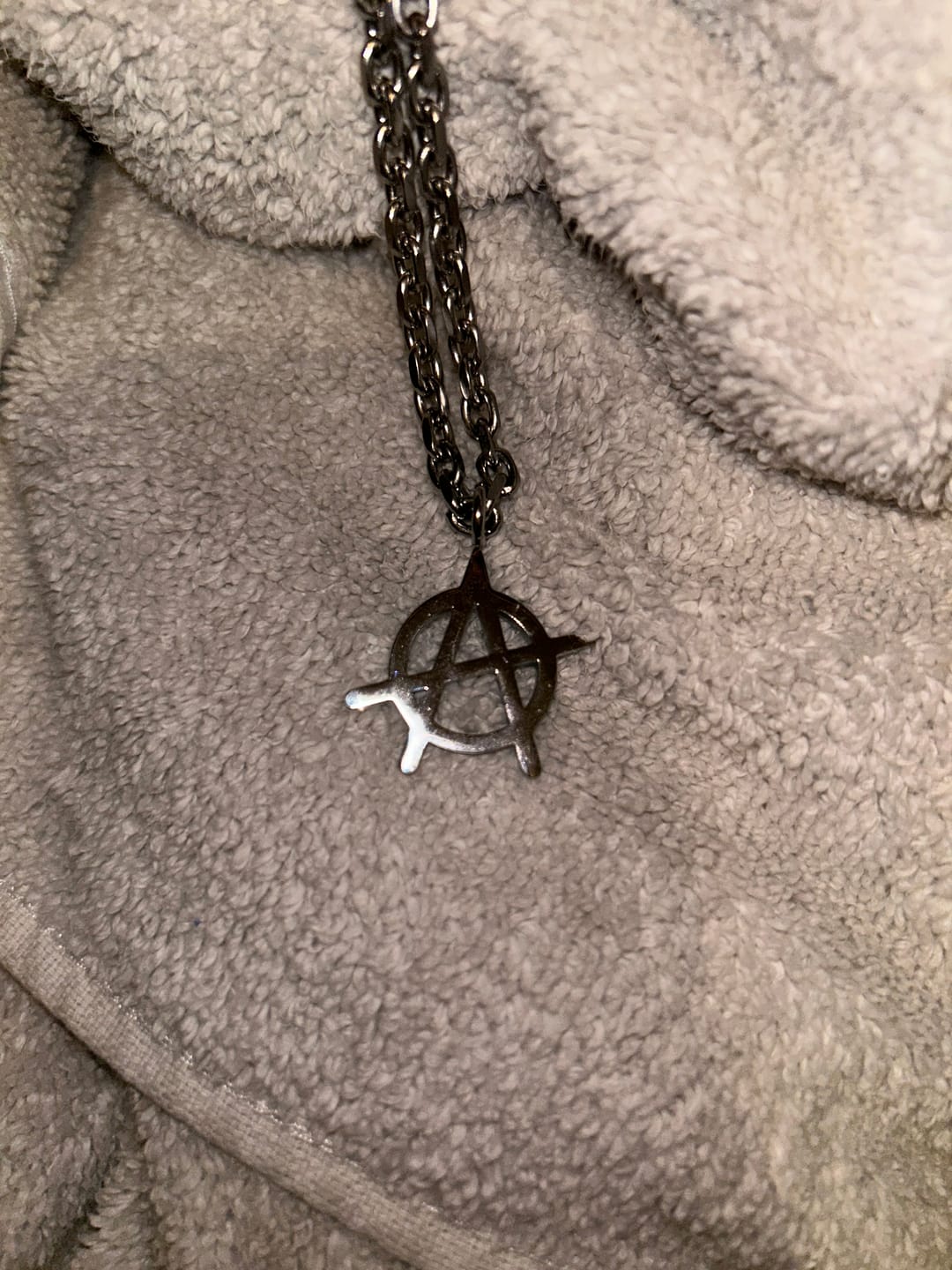 Customer photo review of ANARCHY PENDANT