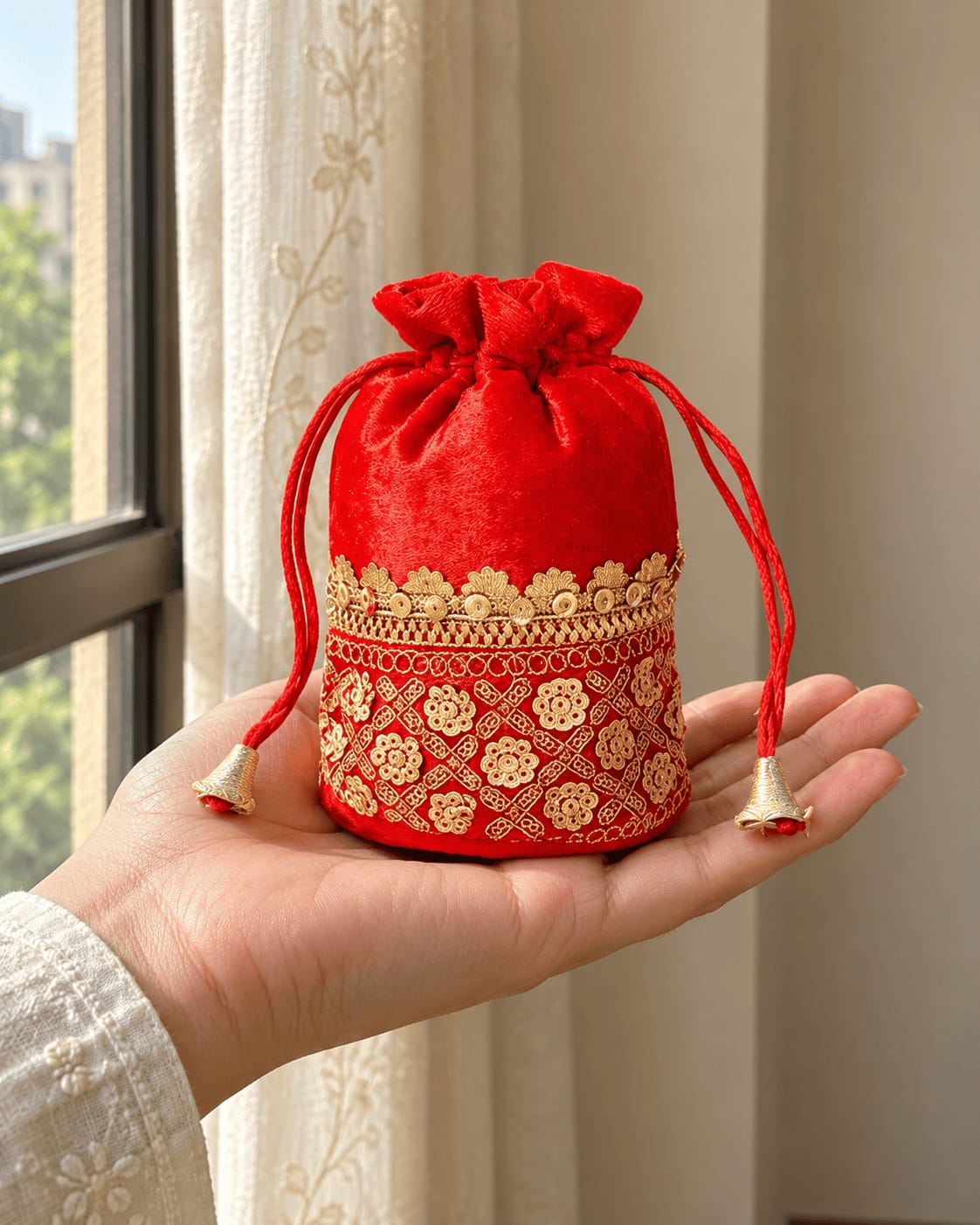Customer photo review of Laxmi Potli