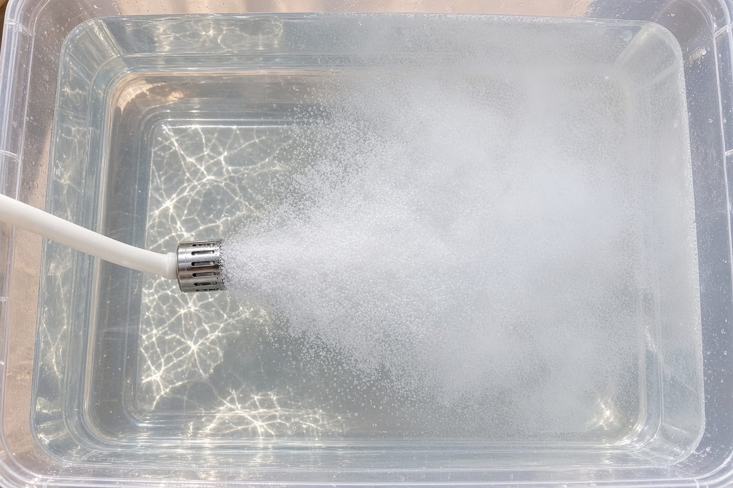 Customer photo review of Kiba Cloud Microbubble Bath System