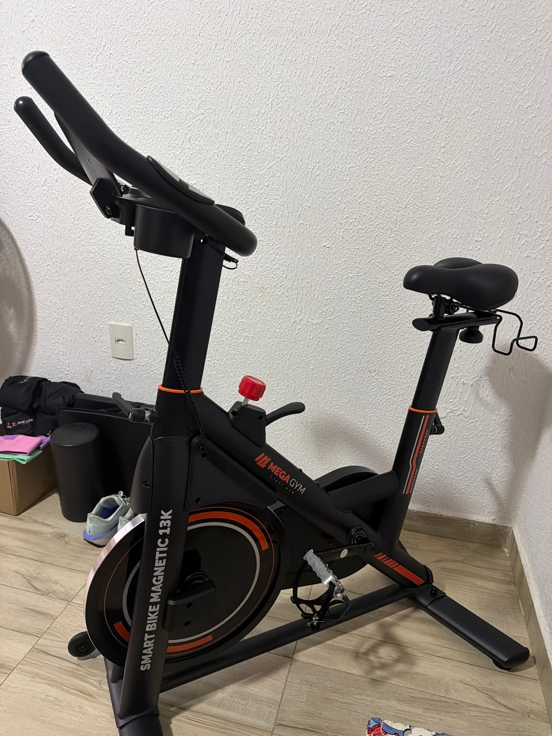 Customer photo review of Bicicleta Ergométrica Smart Magnetic 13K | Disco 13KG | Resistência Magnética potente | Banco Ultra Soft
