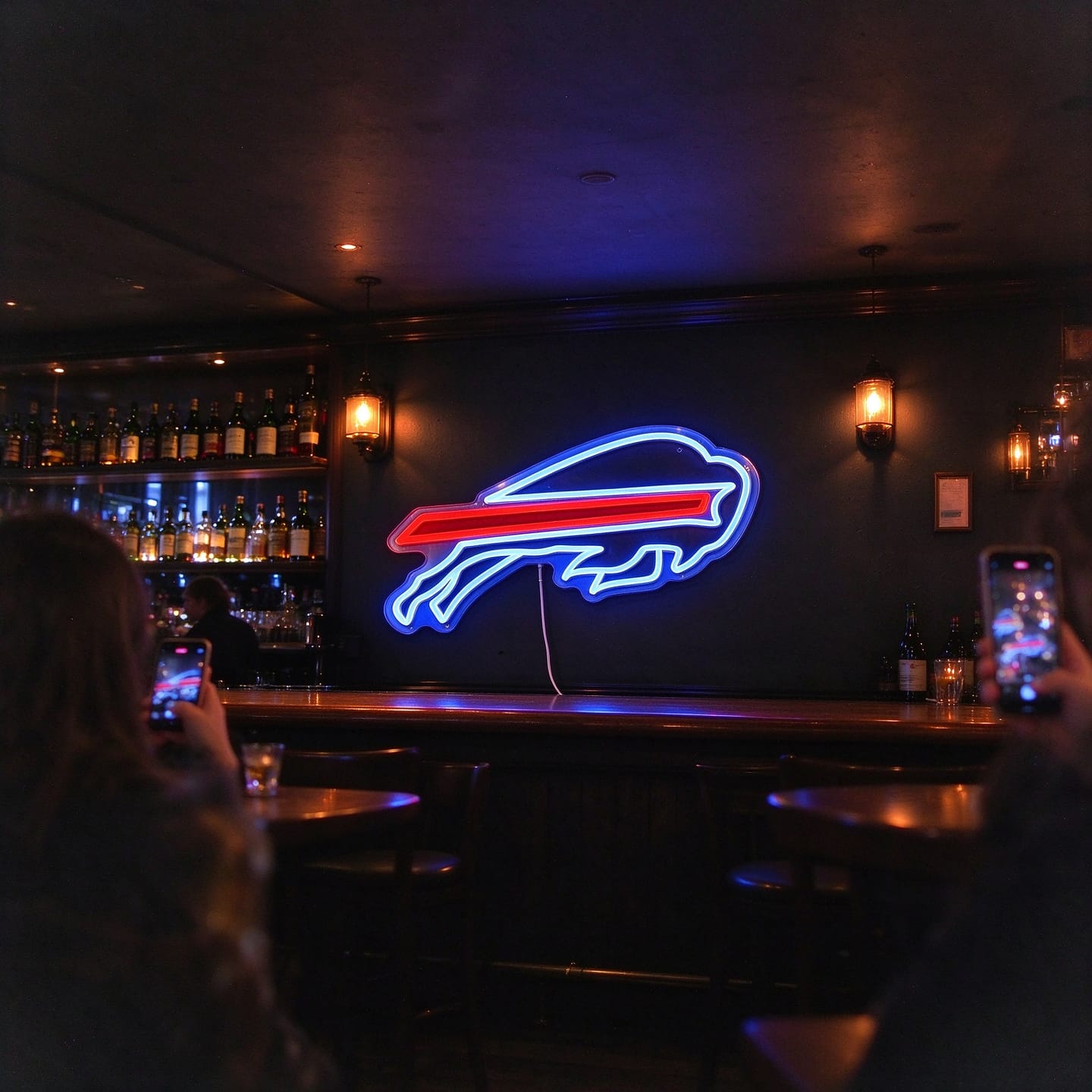 Customer photo review of Buffalo Bills LED Neon Sign