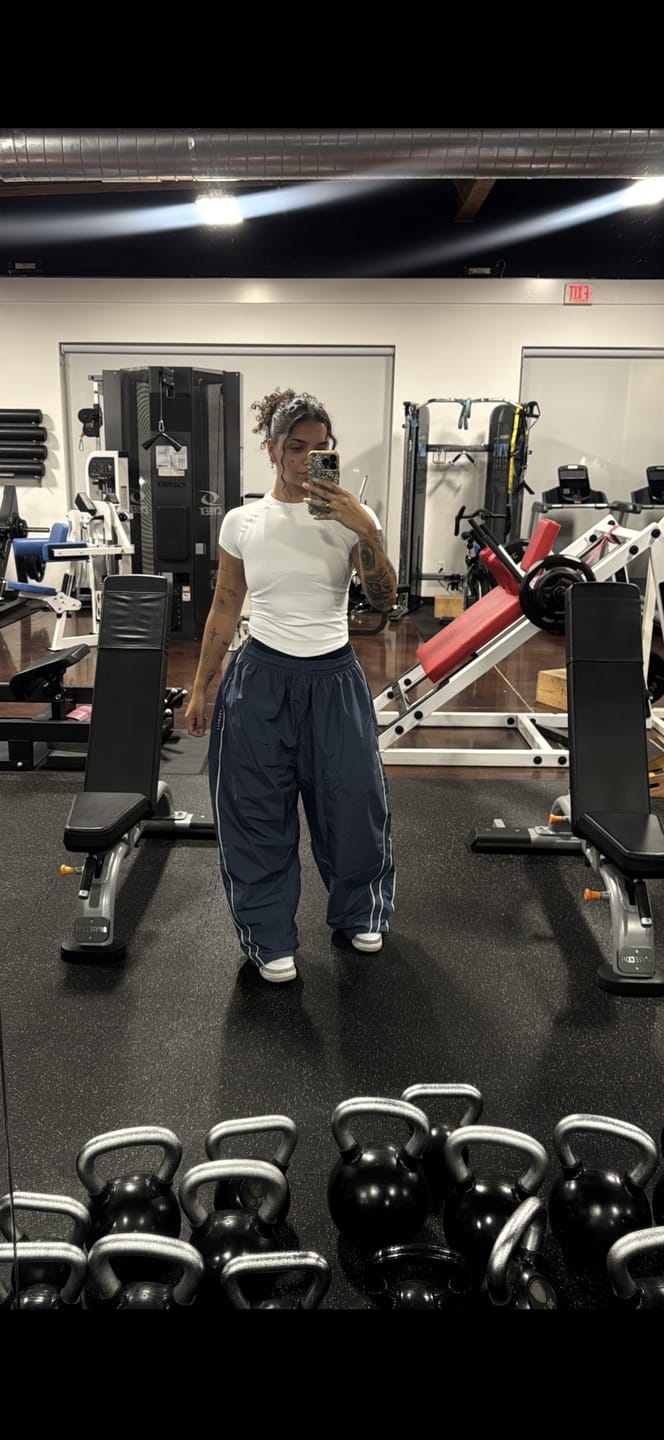 Customer photo review of W2300 - Elevate Track Pants