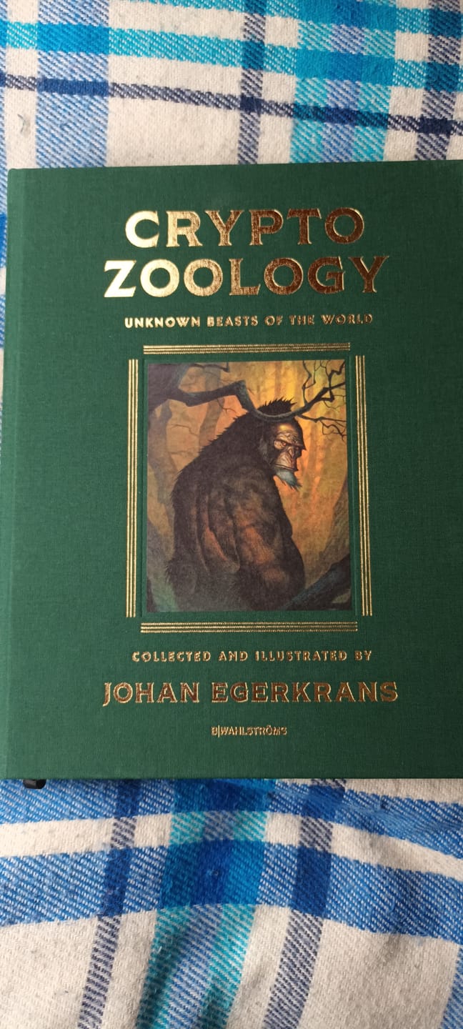Customer photo review of PRE-ORDER: CRYPTOZOOLOGY - SIGNED BOOK & PRINT