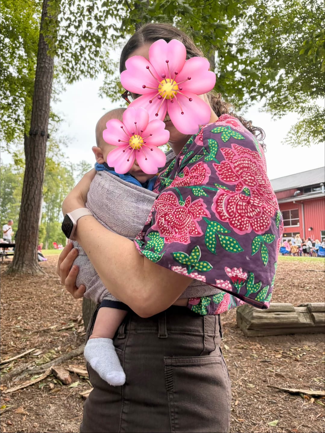 Customer photo review of MIRA TOP | ROSETTE PLUM