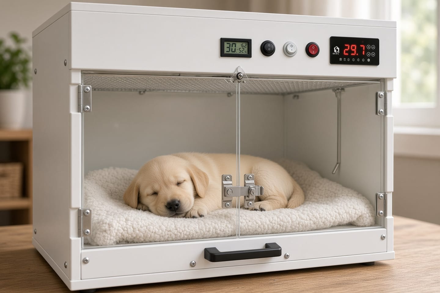 Customer photo review of Kiba Nest Warm-Air Nursery