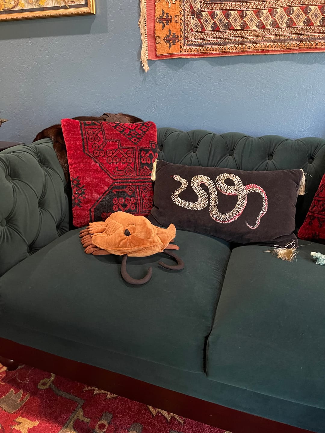 Customer photo review of Trilobite Arthropod Soft Stuffed Plush Toy