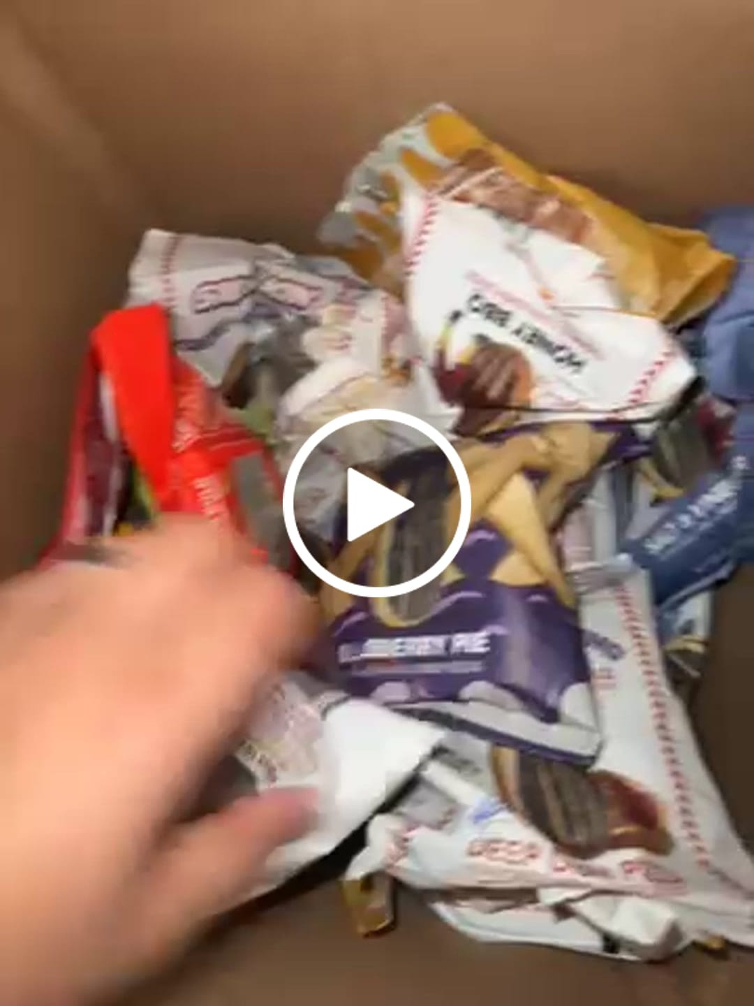 Customer video review of BLUEBERRY PIE SINGLE BAG
