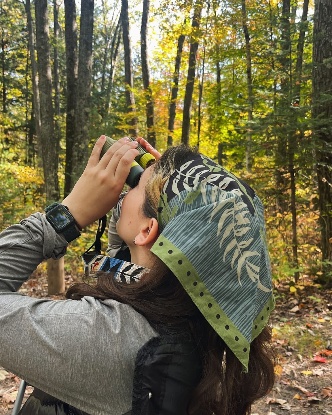 Customer photo review of Choice Ferns Bandana
