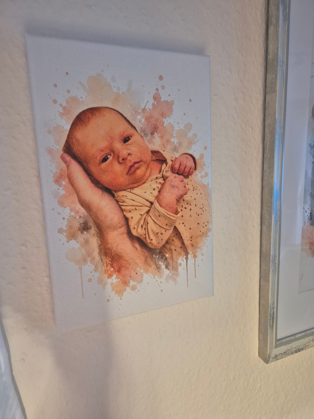 Customer photo review of Euer Foto als Kunstwerk – mit Live-Vorschau, als Poster oder Leinwand