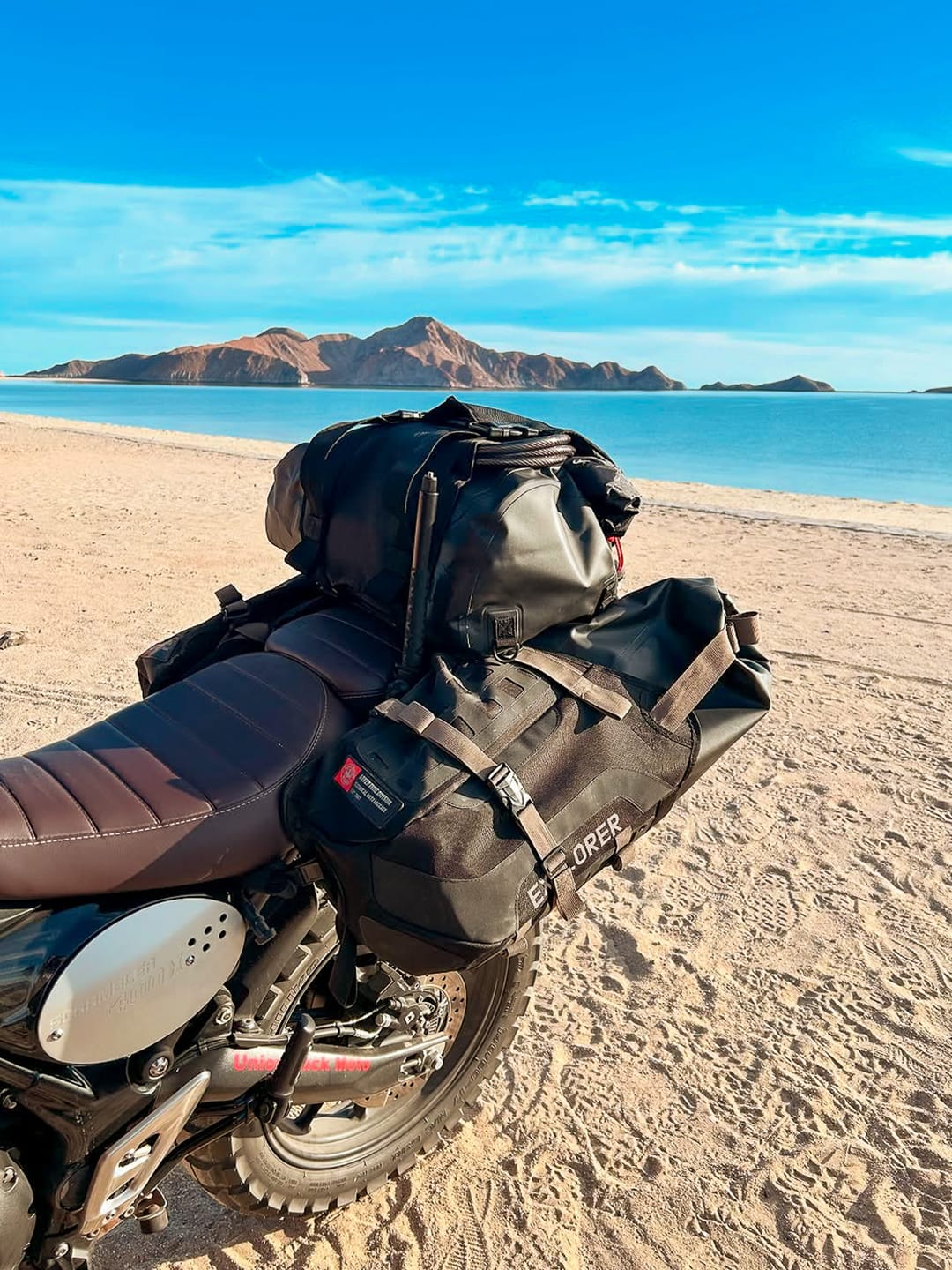 Customer photo review of 72L - Odyssey ADV Touring Luggage System