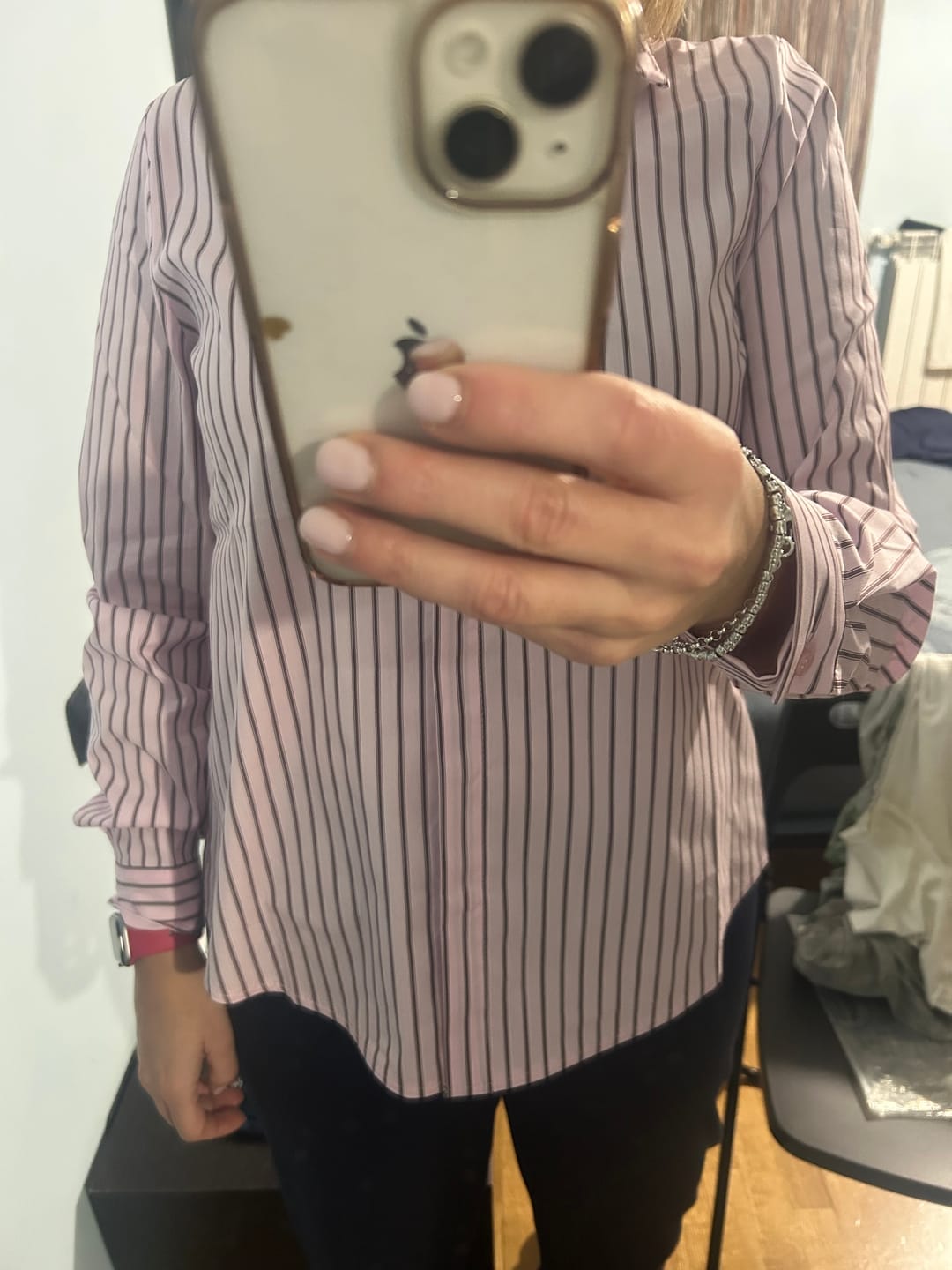 Customer photo review of CAMICIA BRENDA ROSA