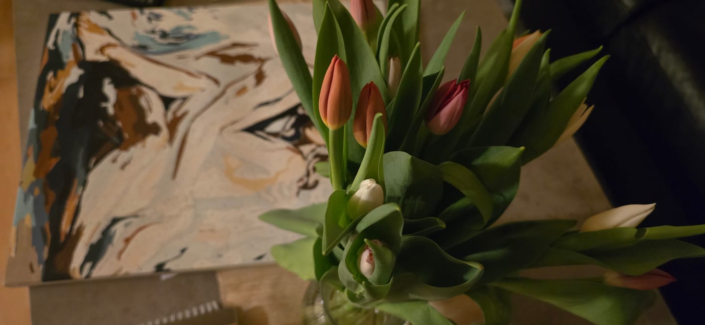 Customer photo review of Sensual Lovers | Paint by Number