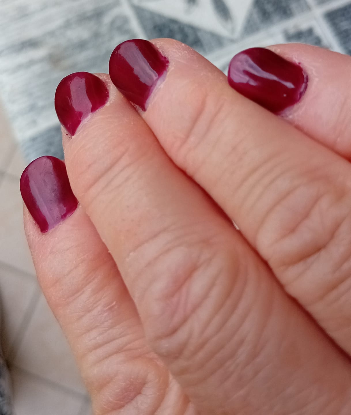 Customer photo review of Smalto Semipermanente LCI -  Hema Free - Borgogna