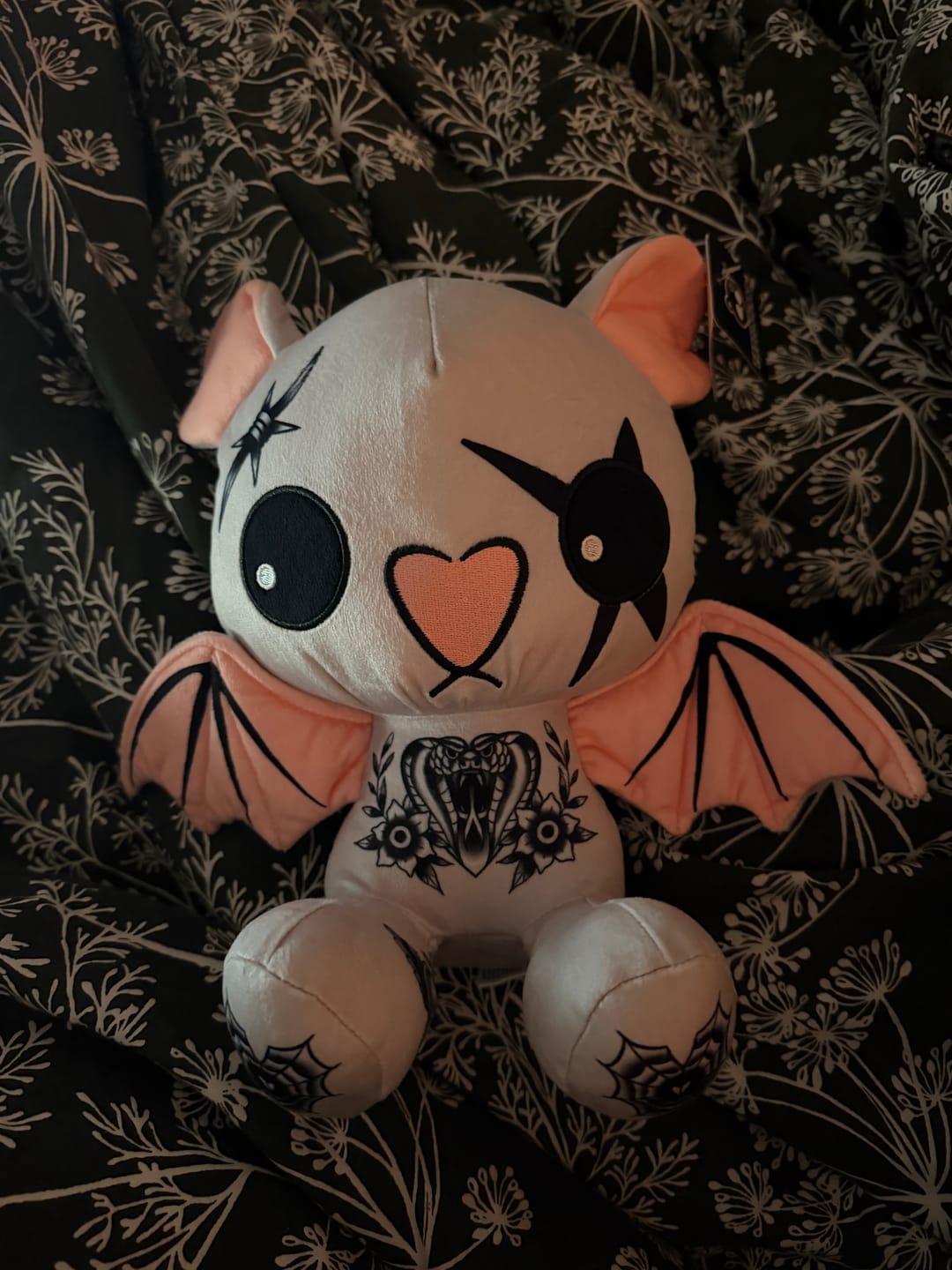 Customer photo review of Ash the Bat Plushie