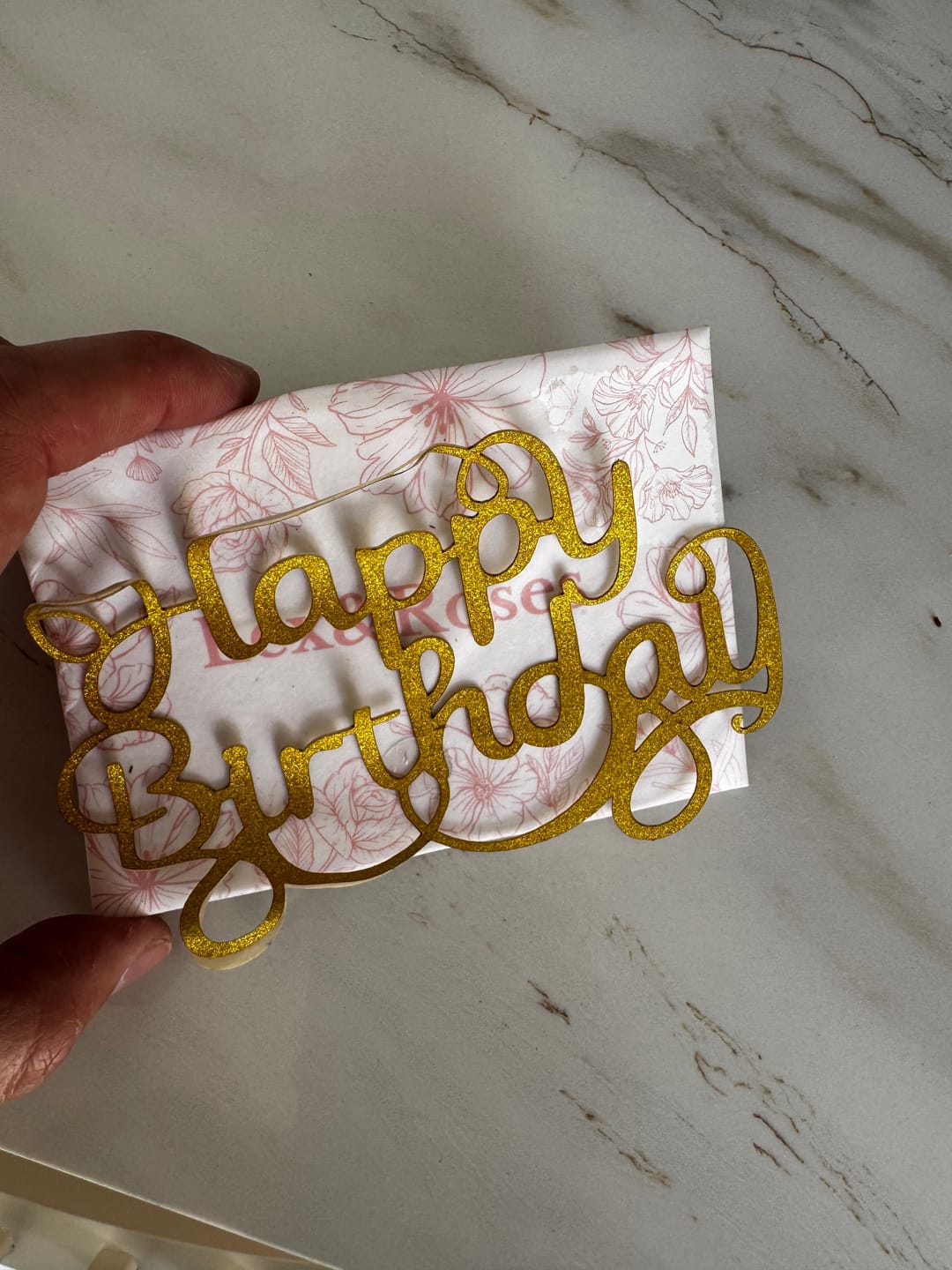 Customer photo review of Happy Birthday