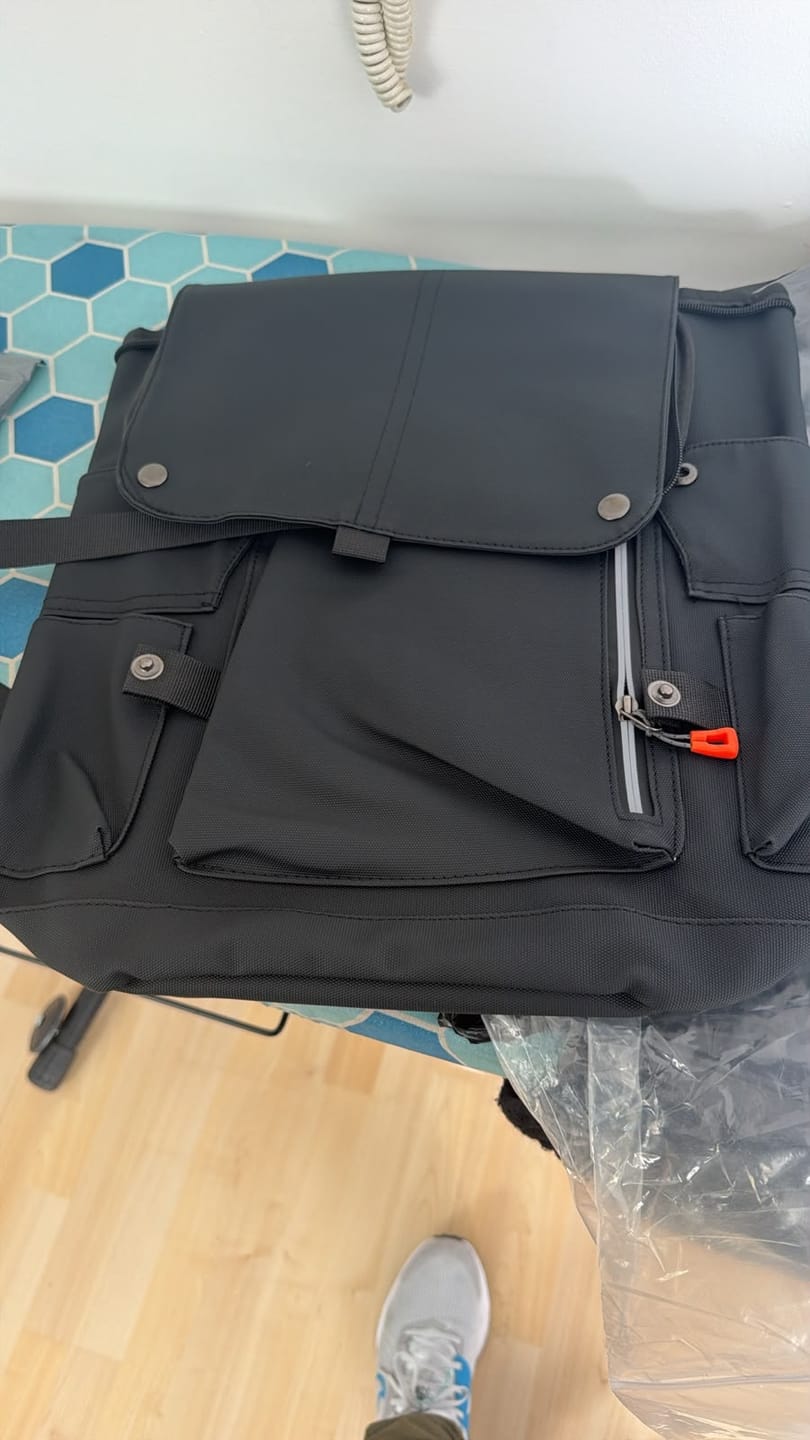 Customer photo review of Sac à Dos Urbain Imperméable