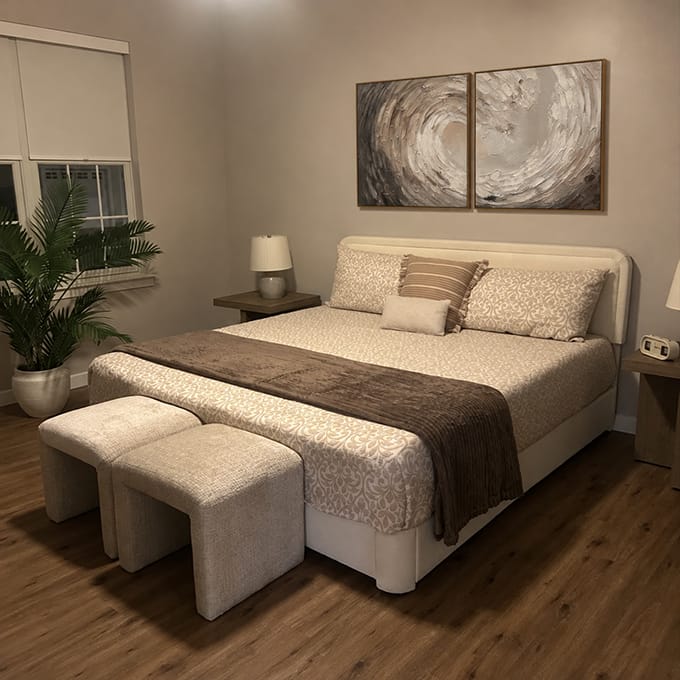 Customer photo review of Sea & Sky Abstract Textured Wall Art Set of 2 #MS265