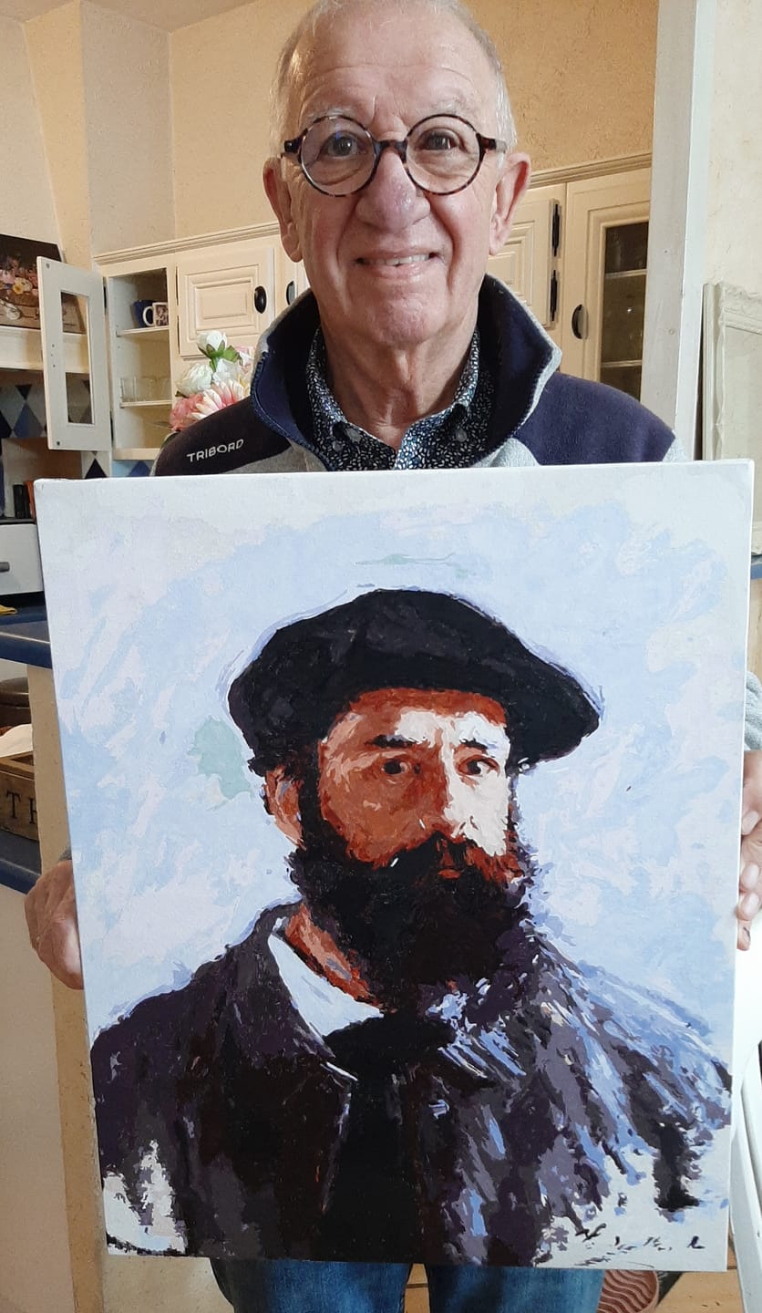 Customer photo review of Autoportrait au béret - Monet