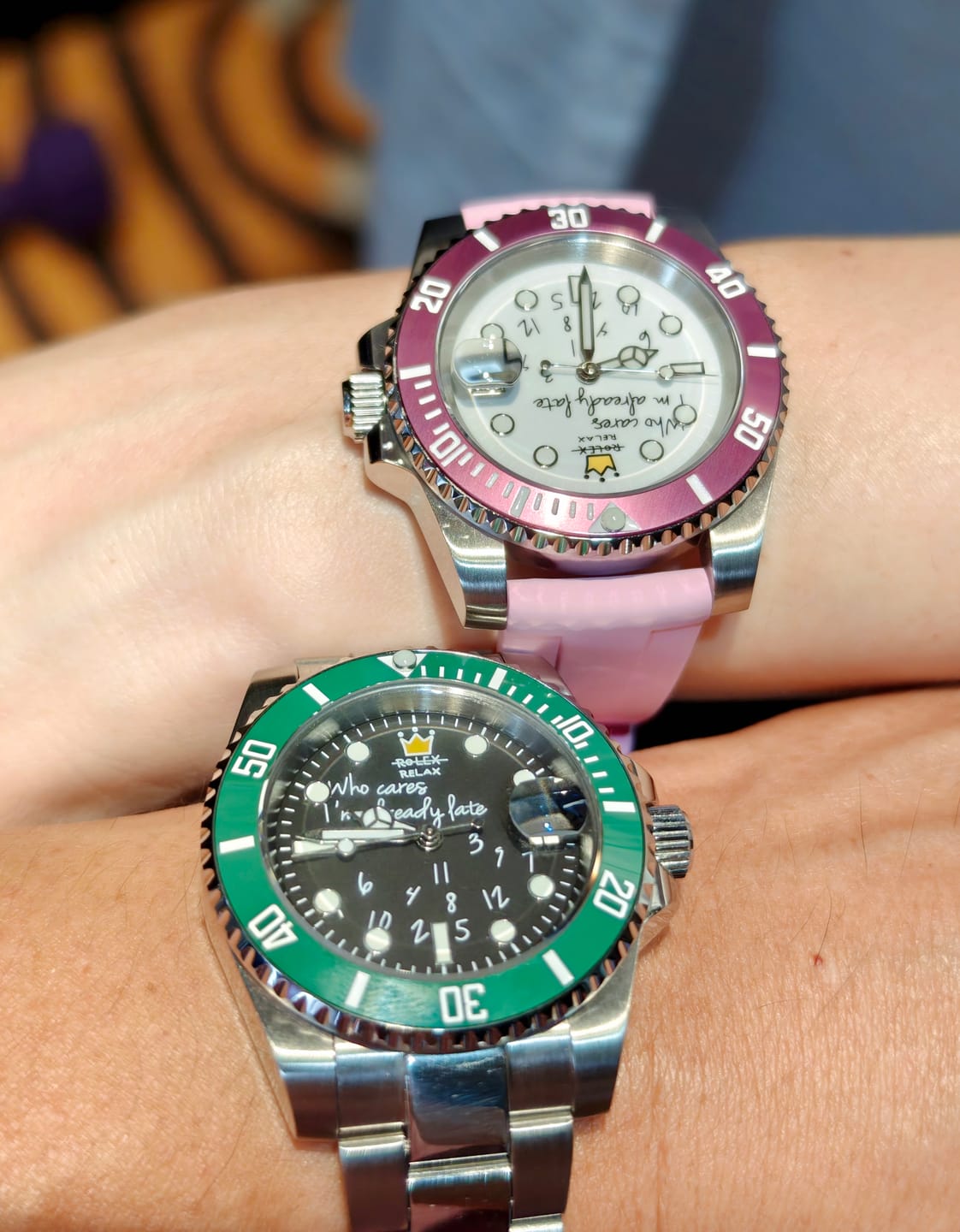 Customer photo review of HYDROCORE FLUORO WATCH