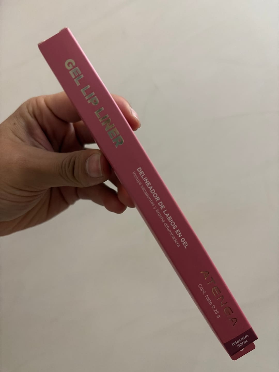 Customer photo review of Delineador de Labios en Gel Sublime