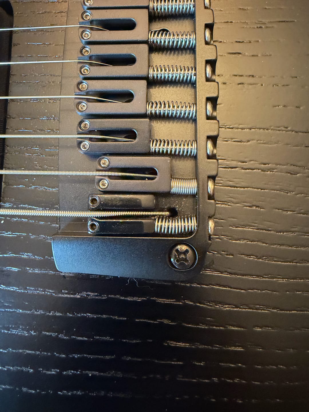 Customer photo review of 7 String Ibby HM Guitar Bridge