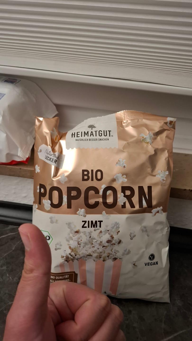 Customer photo review of Bio Popcorn Zimt