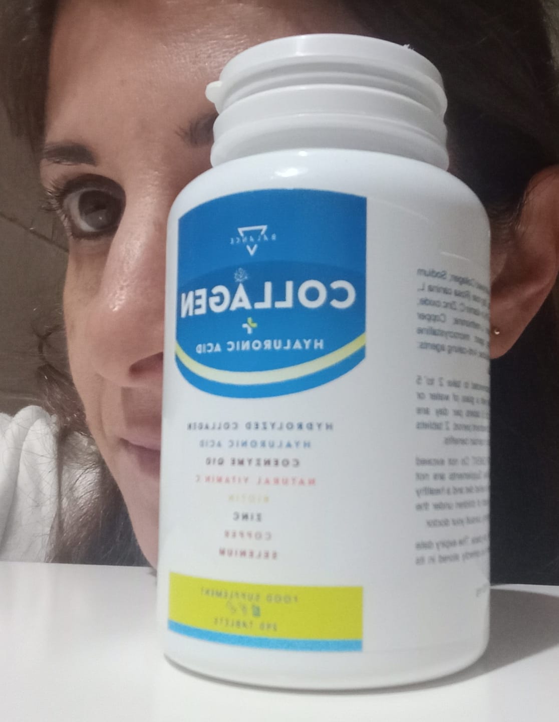 Customer photo review of Collagene Idrolizzato - Effetto Rimpolpante