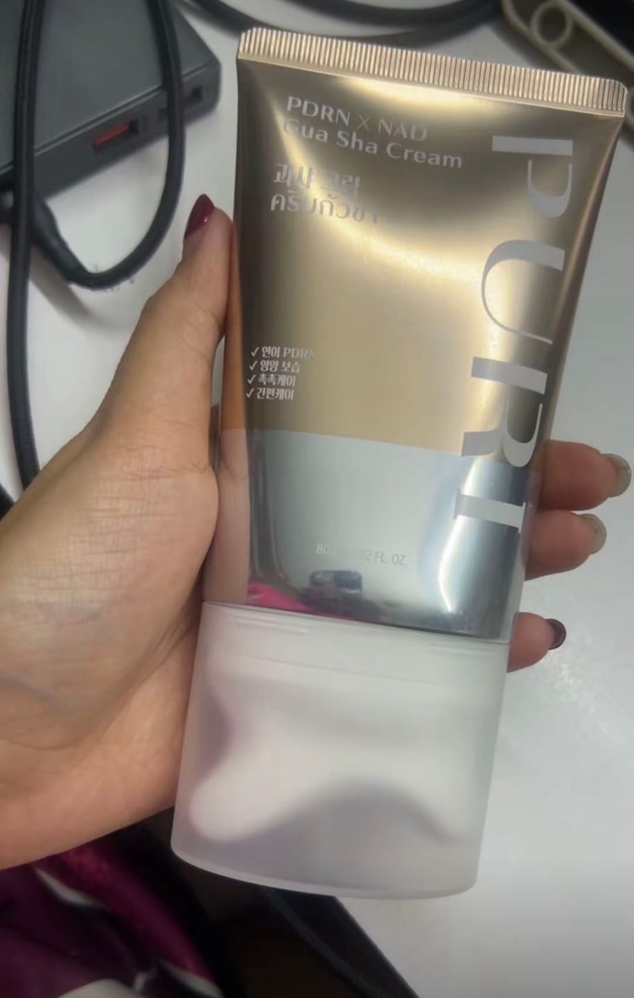 Customer photo review of GUA SHA CREAM กัวซาลาวา 80g