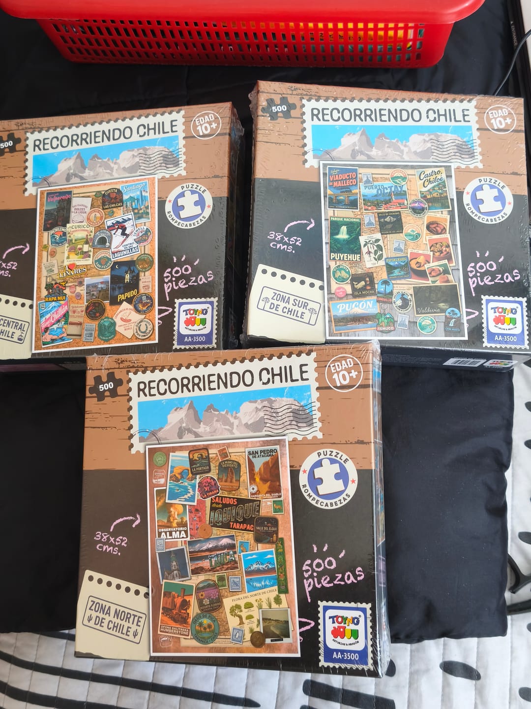 Customer photo review of Puzzle Rompecabezas Zona Sur de Chile (500) Piezas - Toyng