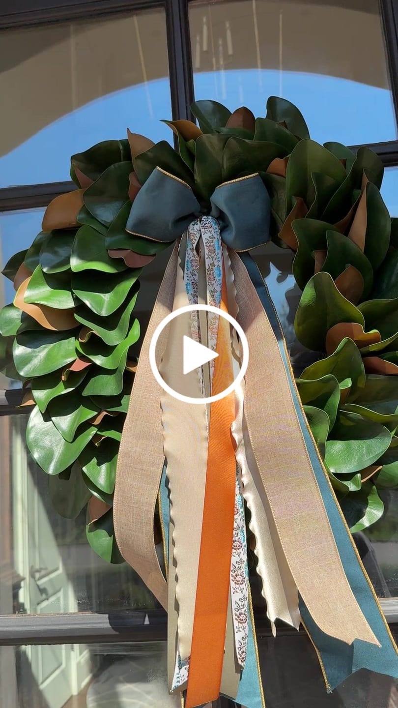 Customer video review of Real Touch Magnolia Wreath 27"