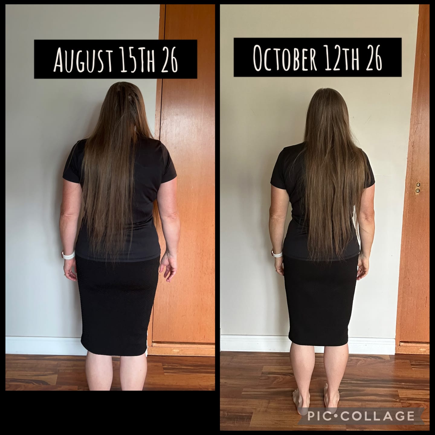 Customer photo review of Weightless Hydrating Conditioner
